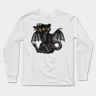 Chimera Cubs: Black Jaguar Long Sleeve T-Shirt